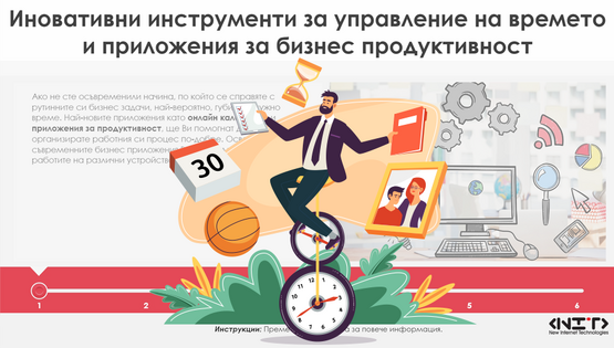 Иновативни инструменти за управление на времето